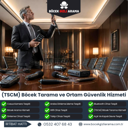 (TSCM) Böcek Tarama ve Ortam Güvenlik Hizmeti