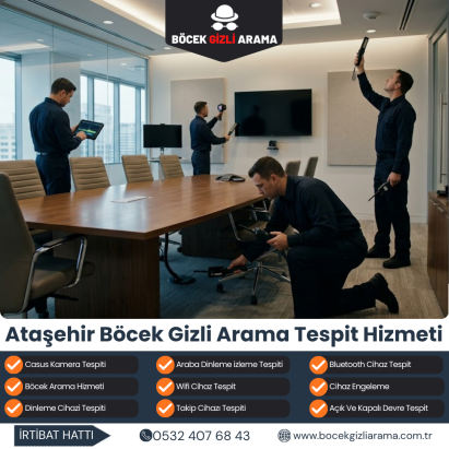 Ataşehir Böcek Gizli Arama Tespit Hizmeti