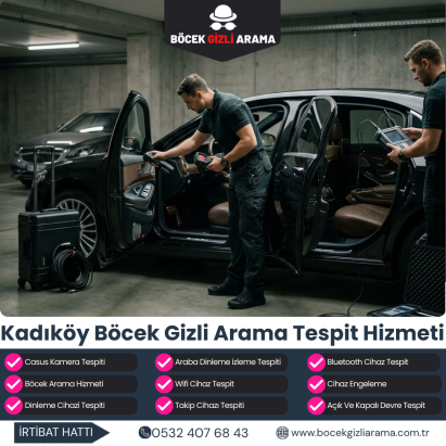 Kadıköy Böcek Gizli Arama Tespit Hizmeti