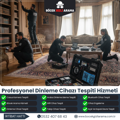 Profesyonel Dinleme Cihazı Tespiti Hizmeti
