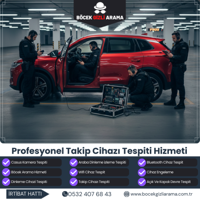 Profesyonel Takip Cihazı Tespiti Hizmeti