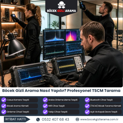 Böcek Gizli Arama Nasıl Yapılır? Profesyonel TSCM Tarama