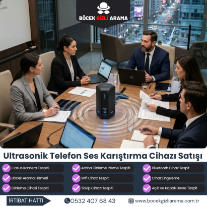 Ultrasonik Telefon Ses Karıştırma Cihazı Satışı